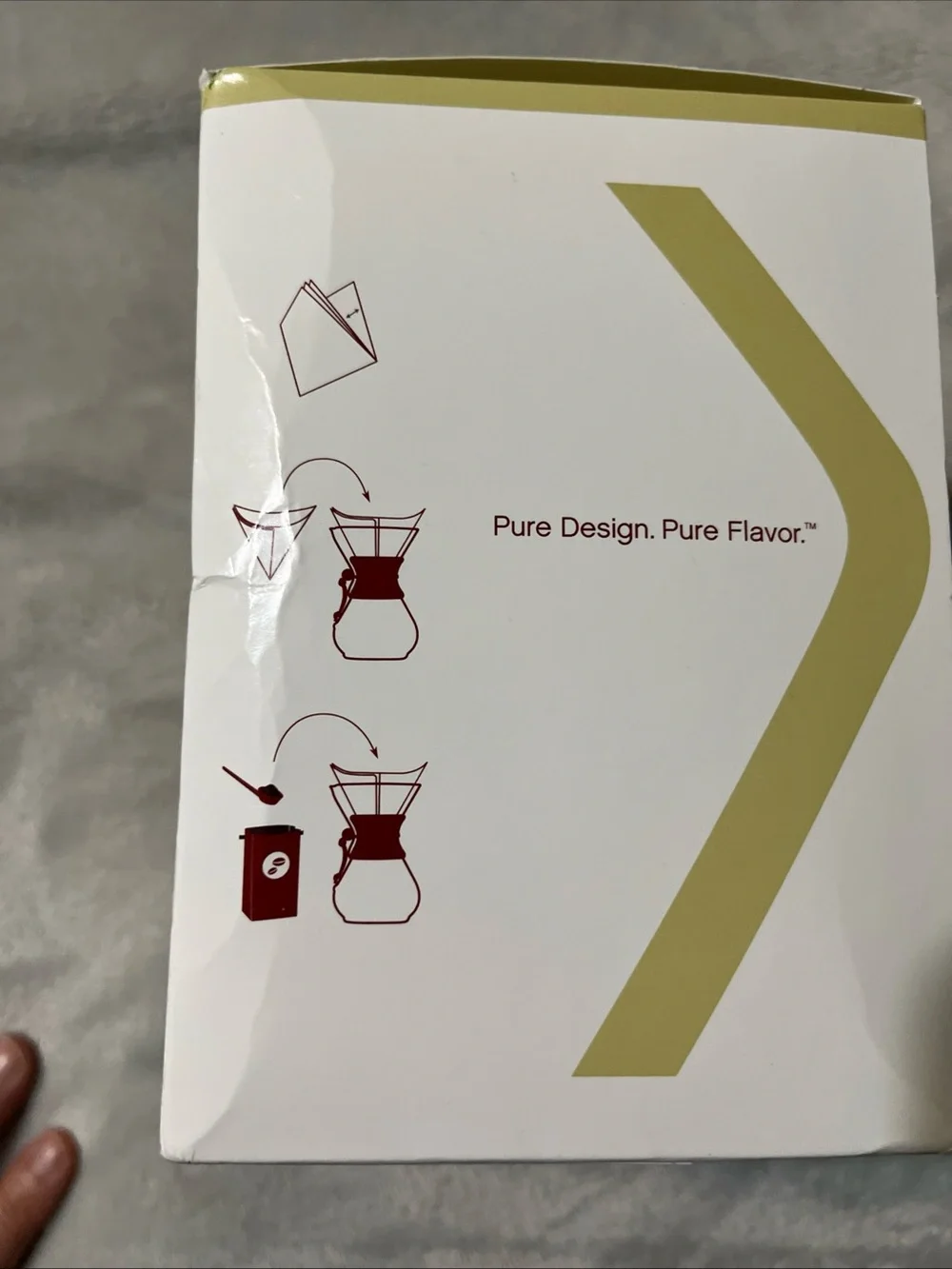 Chemex Coffee Filters Unbleached 100 Pack FSU-100 Bonded Paper Biodegradable